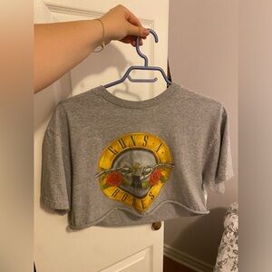 Guns n Roses crop top
